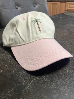🆕🌴 Frasier Sterling Embroidered Palm Tree Adjustable Baseball Cap